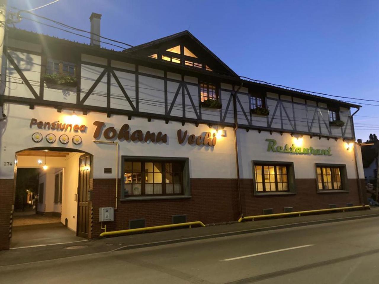 Pensiunea Tohanu Vechi Zărneşti エクステリア 写真
